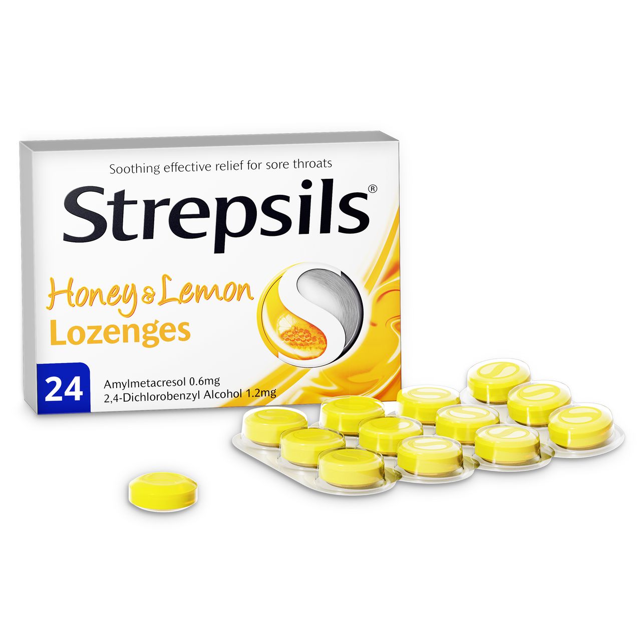 STREPSILS HONEY LEMON