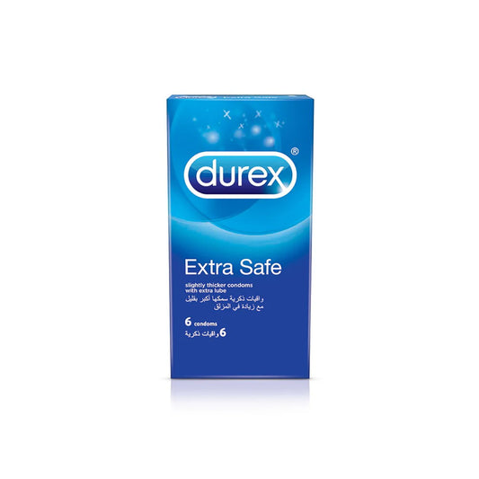 DUREX EXTRA SAFE 6 CONDOMS