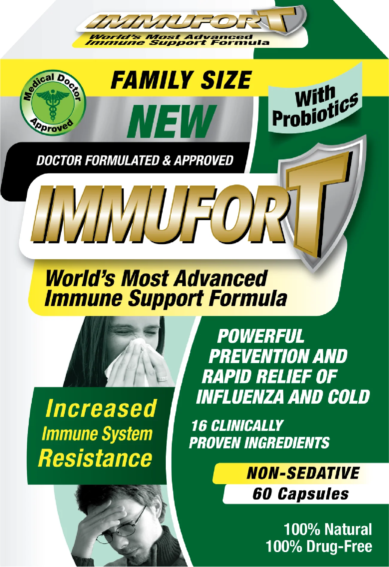 Immufort 60 Capsules