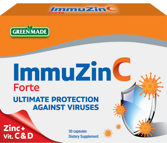 Green Made ImmuZinc Forte 30 Capsules