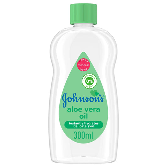 Johnson's Baby Oil with Aloe Vera 300 ML