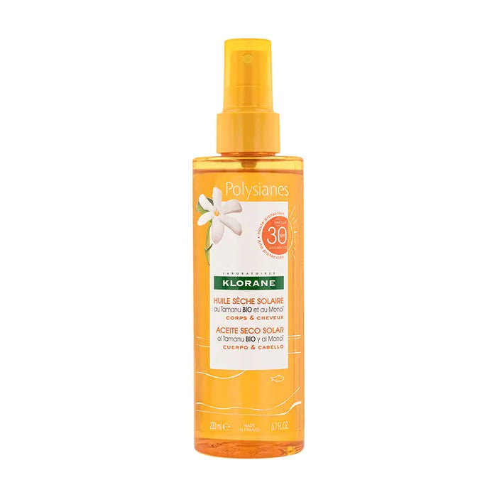KLORANE POLYSIANES HUILE SECHES SOLAIRE 200ML