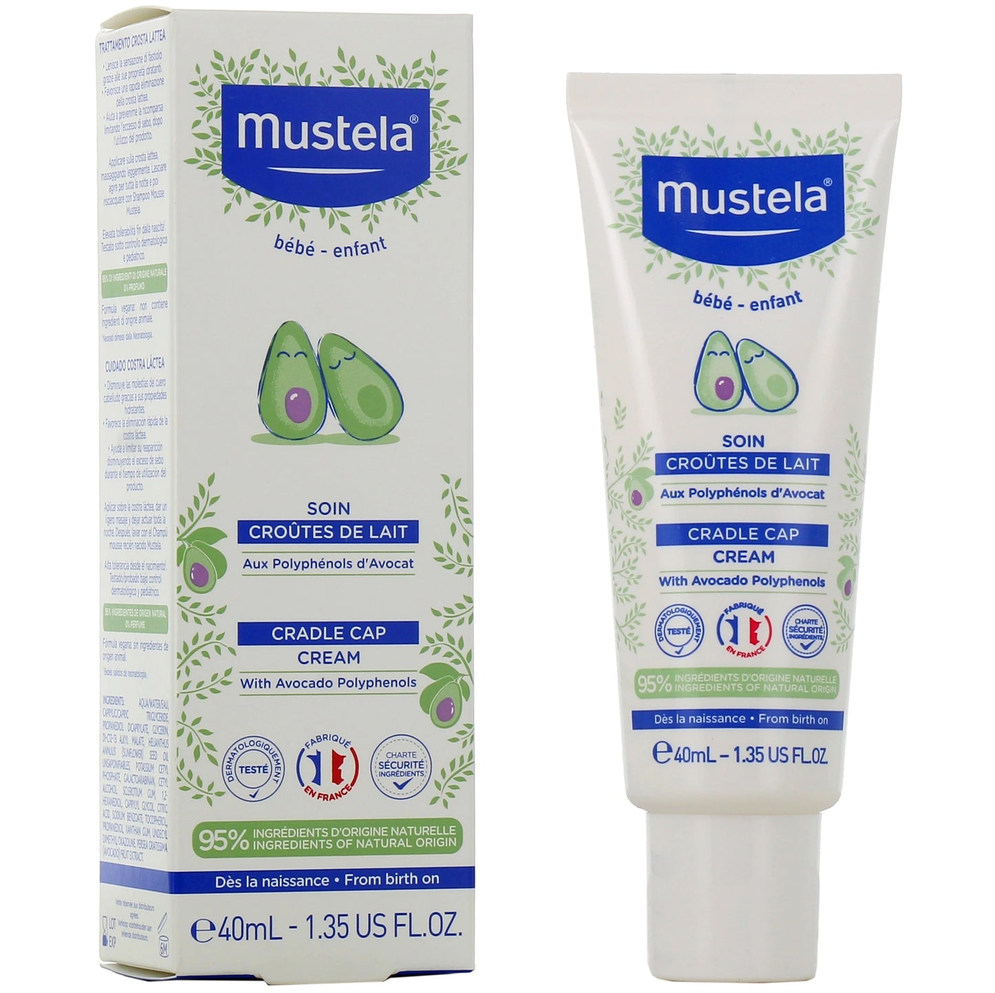 MUSTELA CROUTE DE LAIT AVOCAT