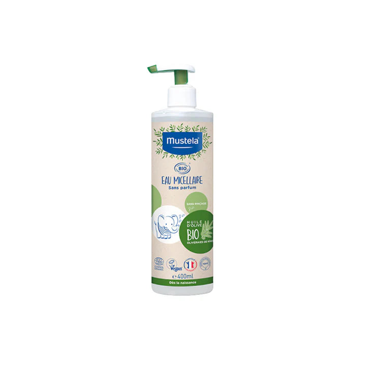 MUSTELA EAU MICELLAIRE BIO 400ML