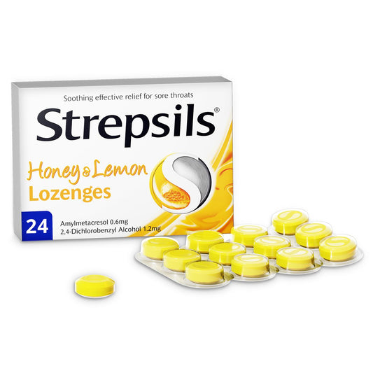 STREPSILS HONEY LEMON