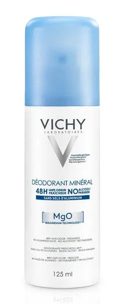 Vichy 48 Hour Mineral Aluminum Free Spray Deodorant 125ml