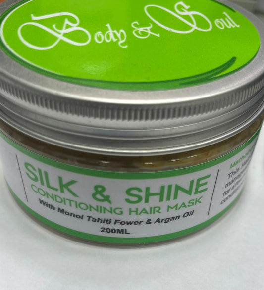 BODY AND SOUL SILK AND SHINE HAIR MASK