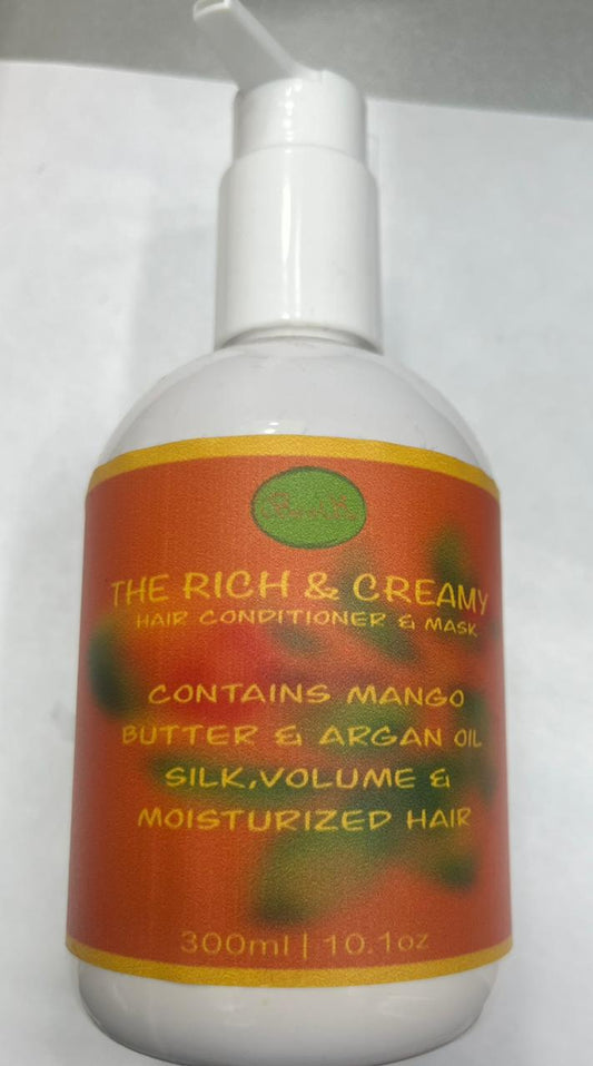 BODY AND SOUL RICH AND CREAMY HAIR MASK