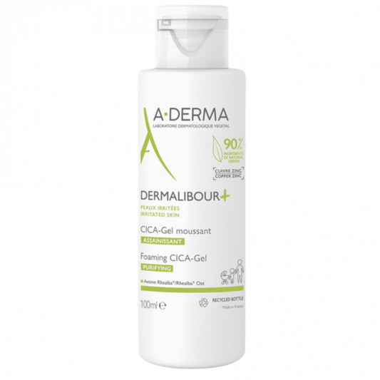 Aderma Dermalibour Cica Gel Moussant Assainissant 100ml