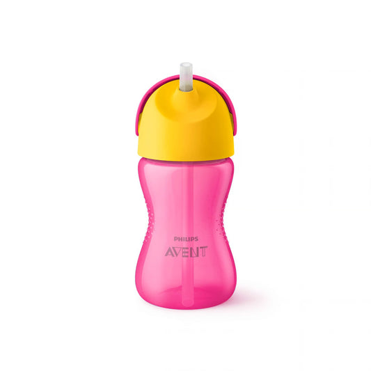 Philips Avent Bendy Straw Cup in pink  300ml